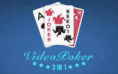 Videopoker 3in1